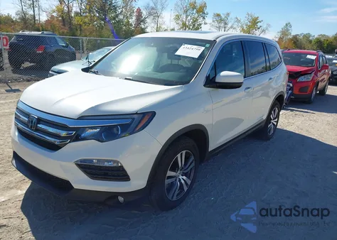 2018 Honda Pilot Ex-L z USA, uszkodzony, nr VIN 5FNYF6H66JB060803